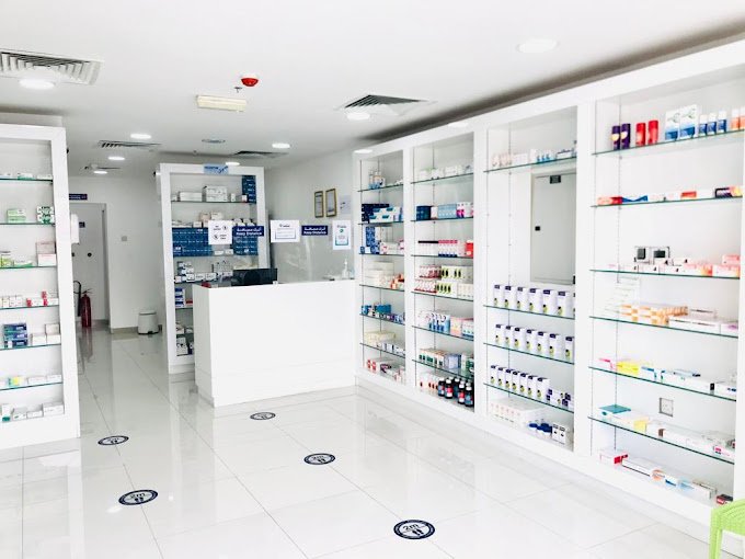 PHARAMACY INTERIOR DESIGN DUBAI