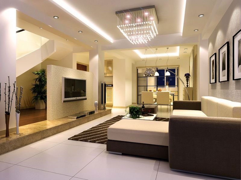 Living room interior in dubai