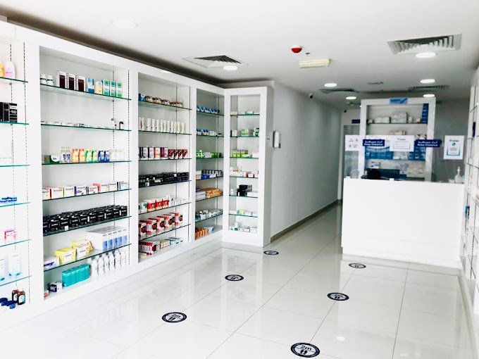 PHARAMACY INTERIOR DESIGN DUBAI